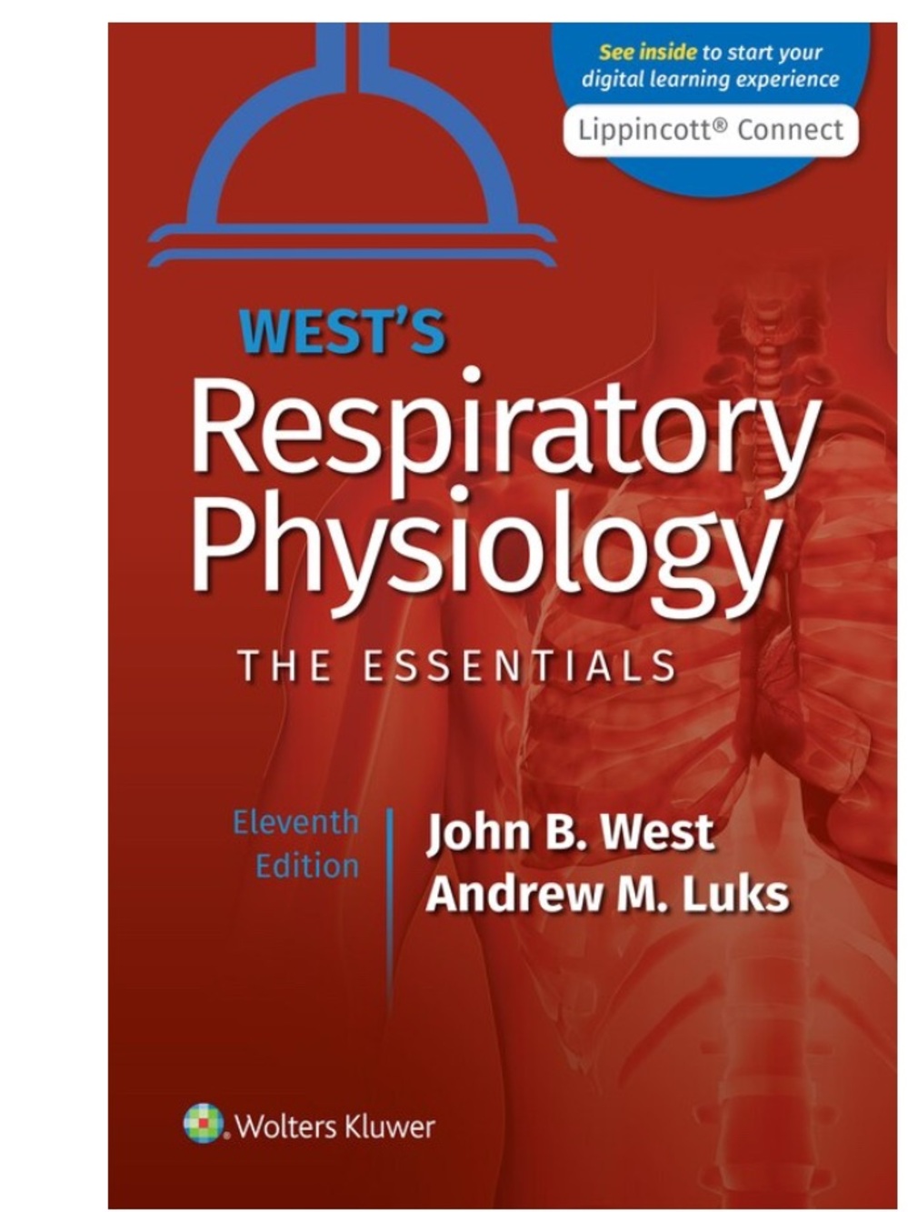Indigo Red Respiratory Physiology Textbook